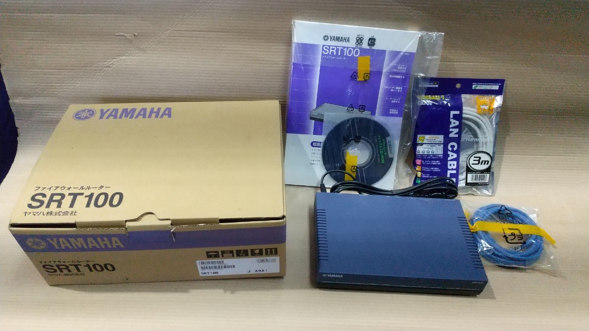 D-1 YAMAHA ヤマハ VPNルーター ファイアウォールルーター SRT100 新品