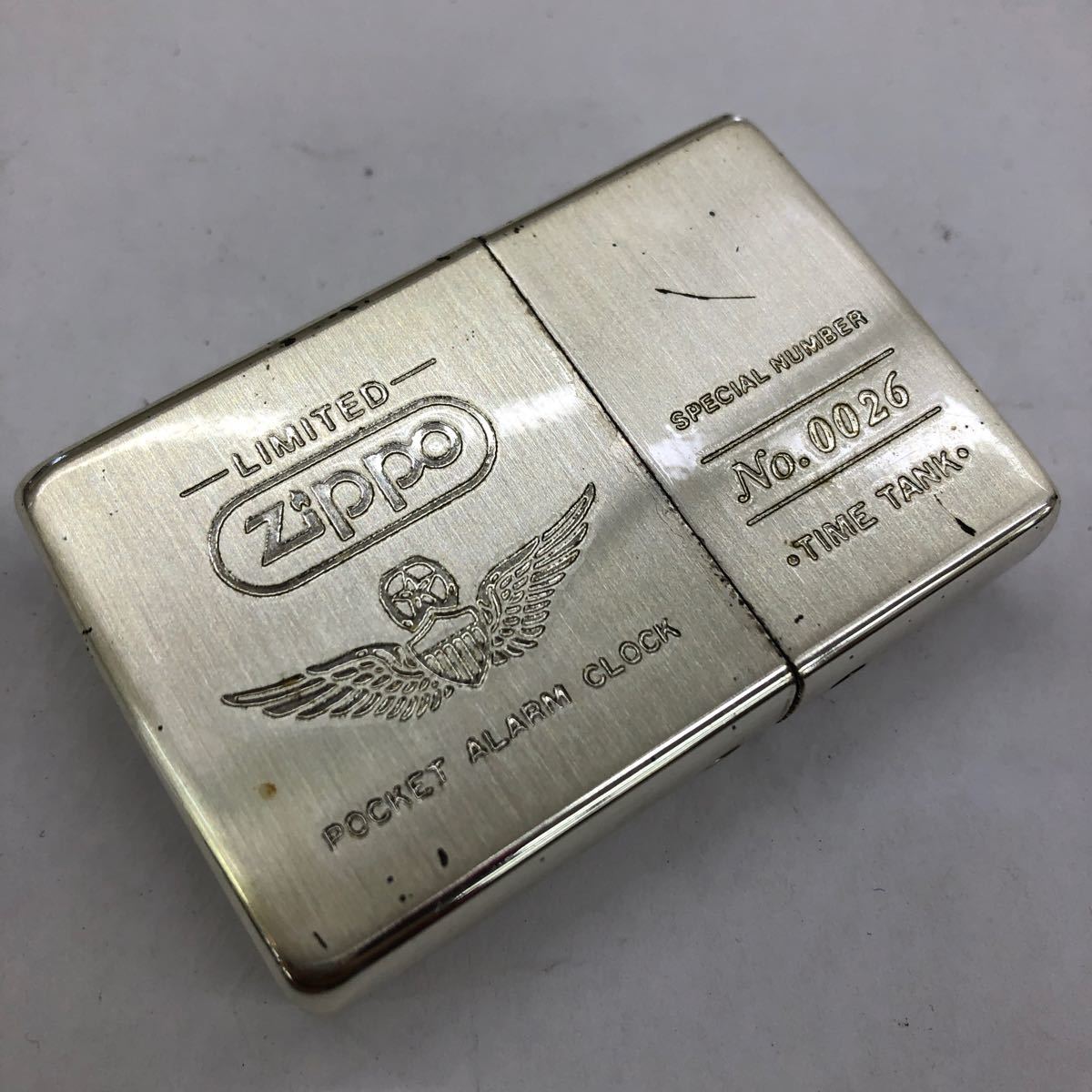 ZIPPO アラーム時計 ジッポー TIMETANK ポケットアラームクロック_画像6