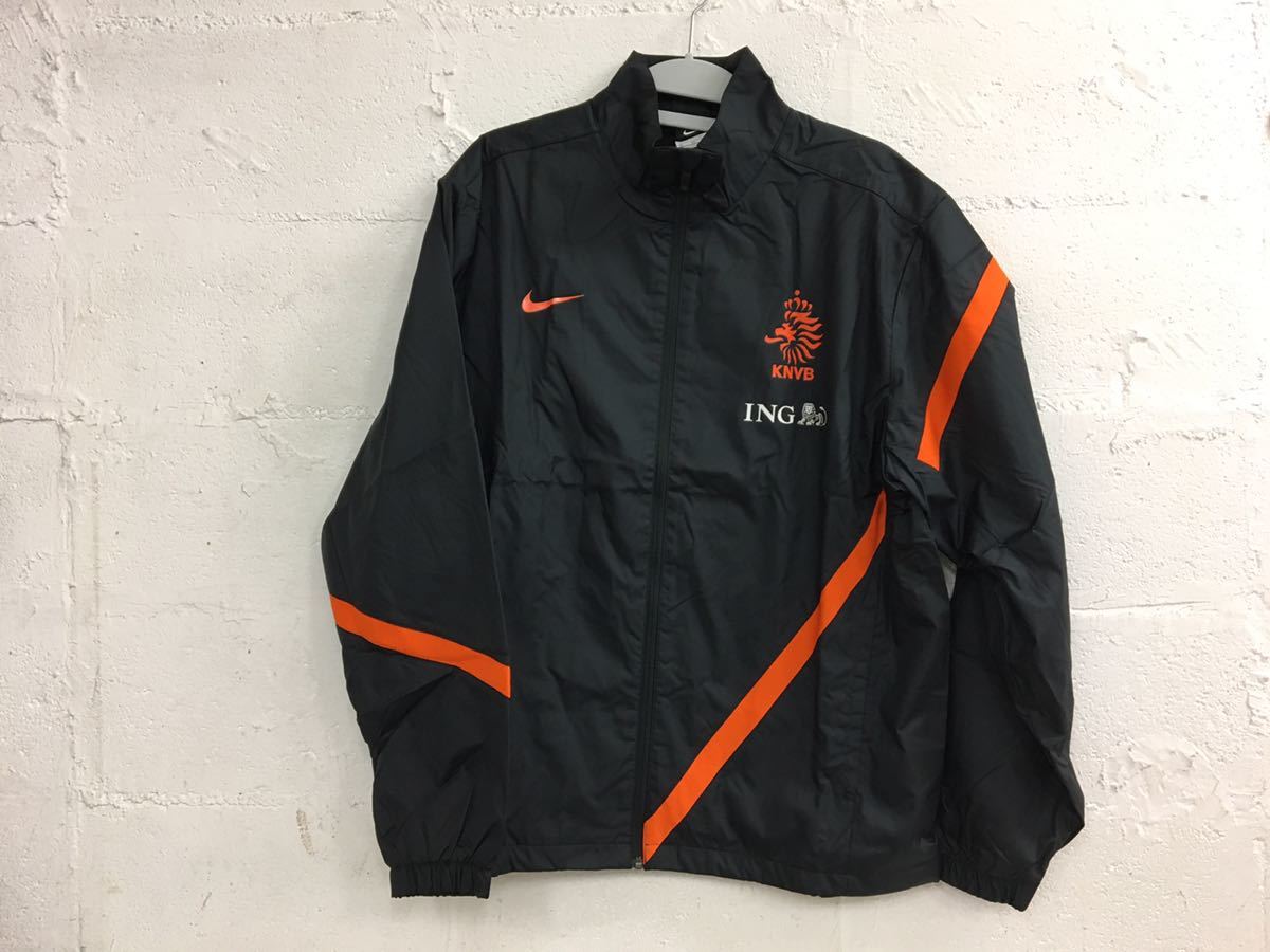 x1213-24★未使用 NIKE ウインドブレーカー 上下 KNVB ING / XL（USサイズ）トレーニングウェア オランダ ナイキ_画像3