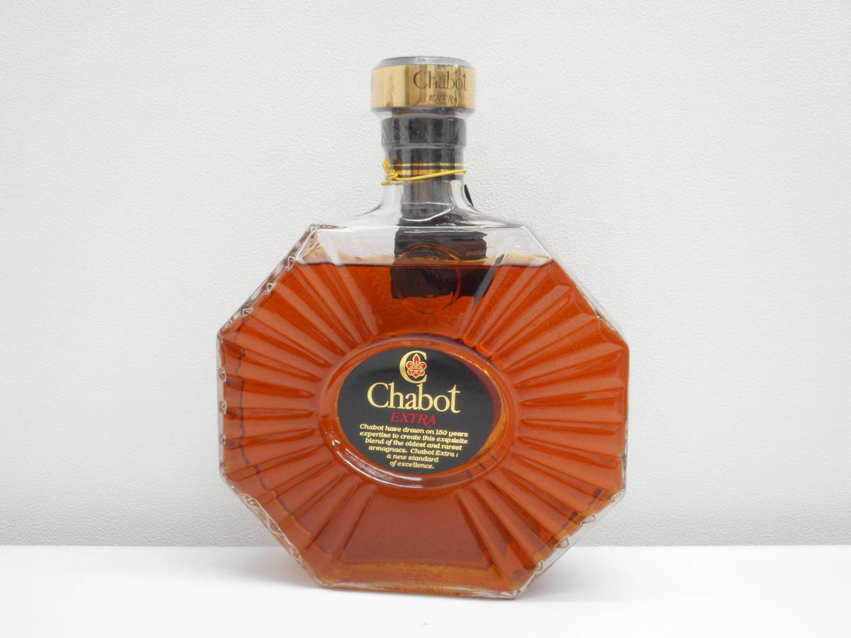 685 酒祭 洋酒祭 シャボー エクストラ アルマニャック Chabot EXTRA Armagnac 40% 700ml 未開栓_画像3