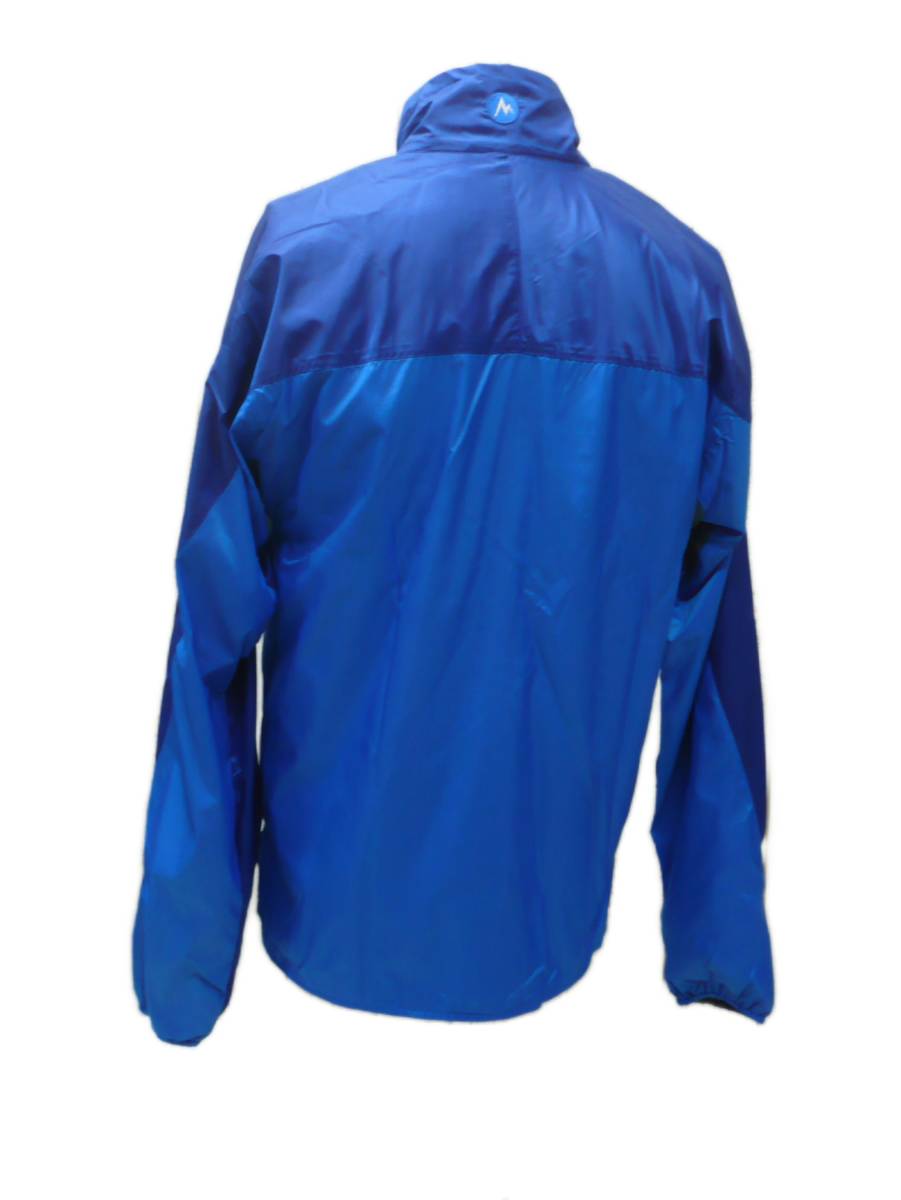 ☆マーモットドライクライム ウインド ジャケット BLU/US XLサイズ 大きいサイズ (日本サイズの3L～4Lくらい) 裏地付 青 撥水 防寒 ブルー_画像7