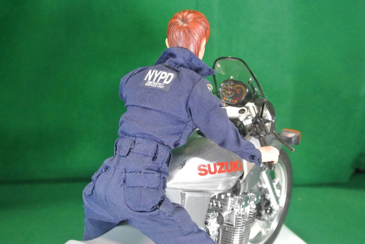 バイク模型　NYPD フィギュア　セット_画像7