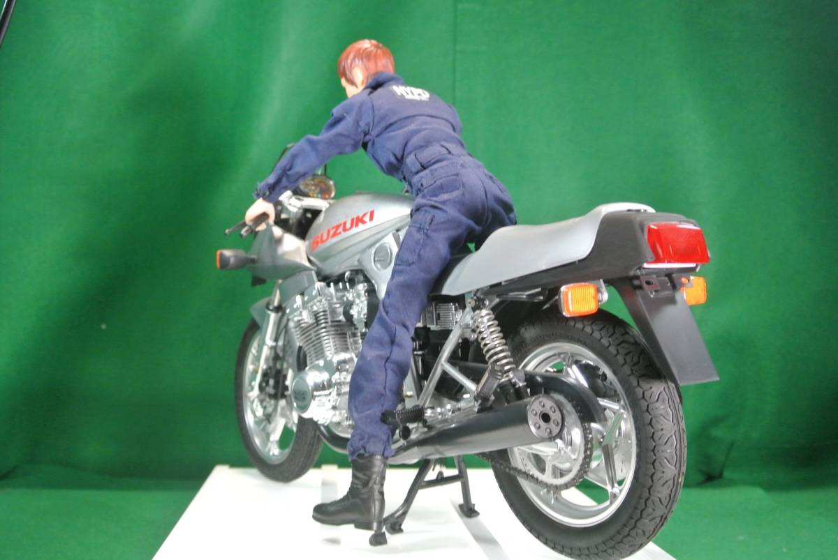 バイク模型　NYPD フィギュア　セット_画像8