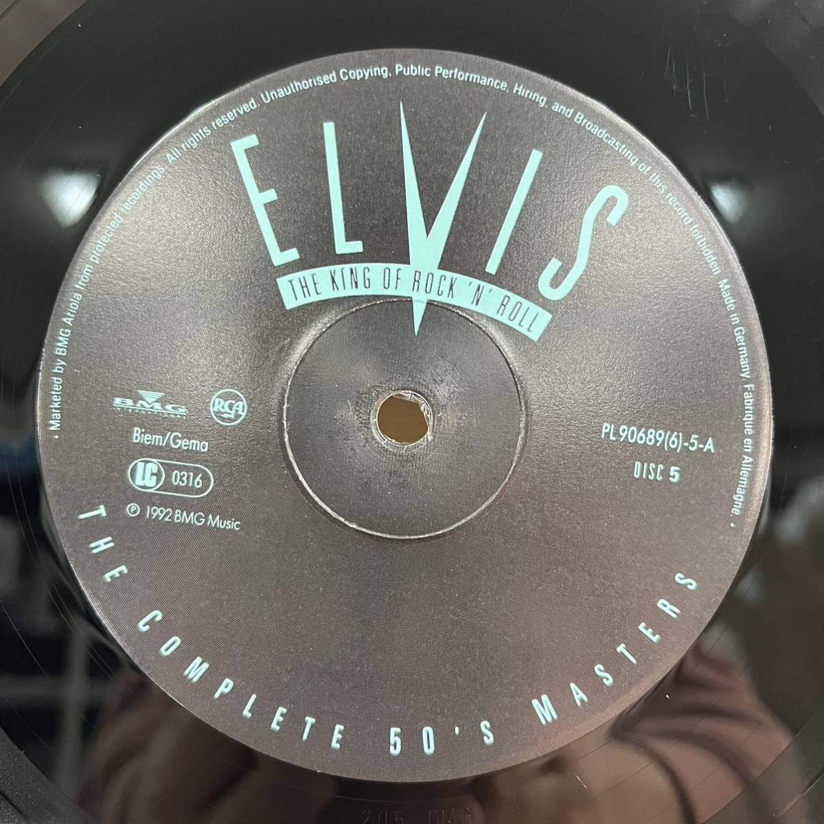 LP ボックスセット エルヴィス・プレスリー Elvis Presley / The King Of Rock ‘N’ Roll : The Complete 50’s Masters / PL-90689(6)_画像9