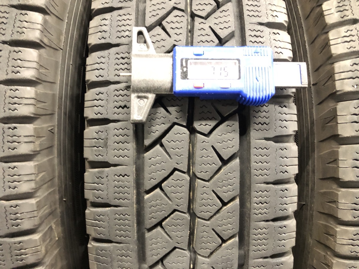 パF1450■165R13 LT 6PR　4本価格　BRIDGESTONE BLIZZAK VL1　送料無料 激安 2018年 冬 サクシード プロボックス パートナー ADバン 等_画像7