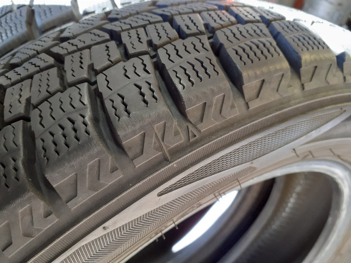 パF2911②■155/65R14 75Q　2本のみ　DUNLOP WINTER MAXX 02　送料無料 冬 ’18年 8分山 ワゴンR ムーブ デイズ パレット N-BOX タント_画像4