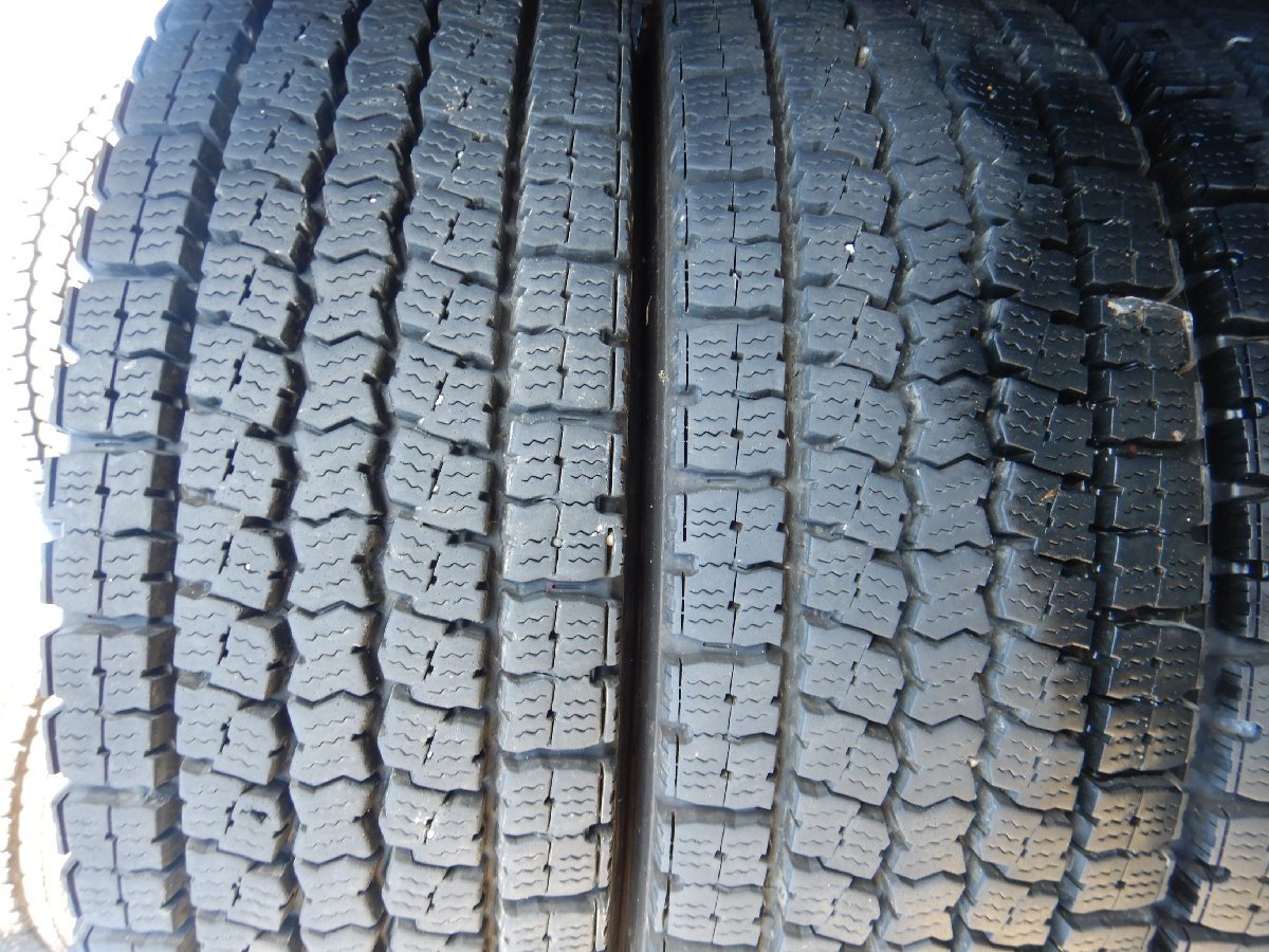 6本価格★エT8457■265/70R19.5 140/138J TOYO M919 21～22年 スタッドレス★条件付送料無料★地山 TB 低床 大型 トラック_画像2