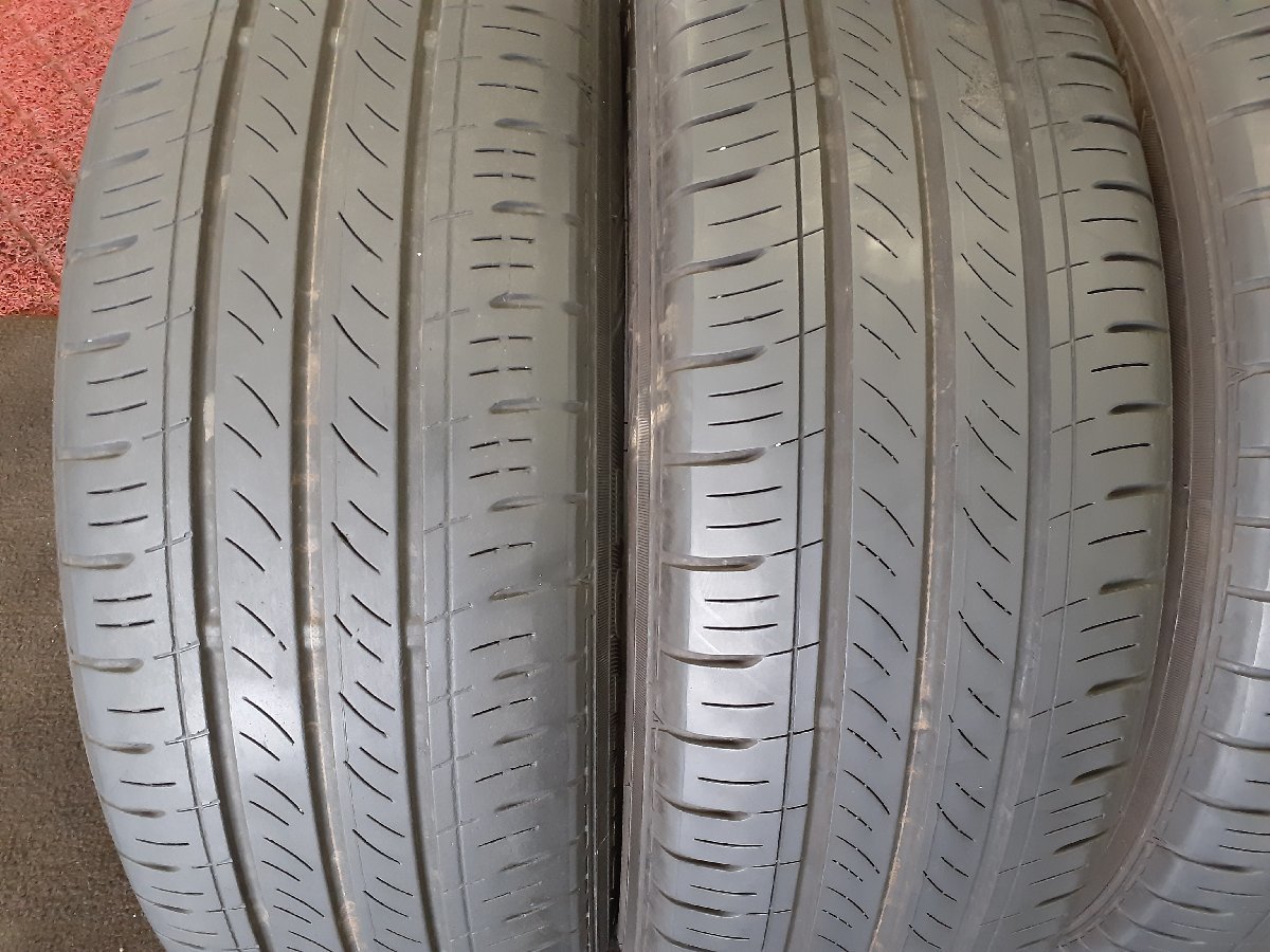 パF3765■185/60R15 84H　4本価格　DUNLOP ENASAVE EC300　送料無料 夏 ’20年 ヤリス カローラ フィット シャトル インサイト アクア_画像2