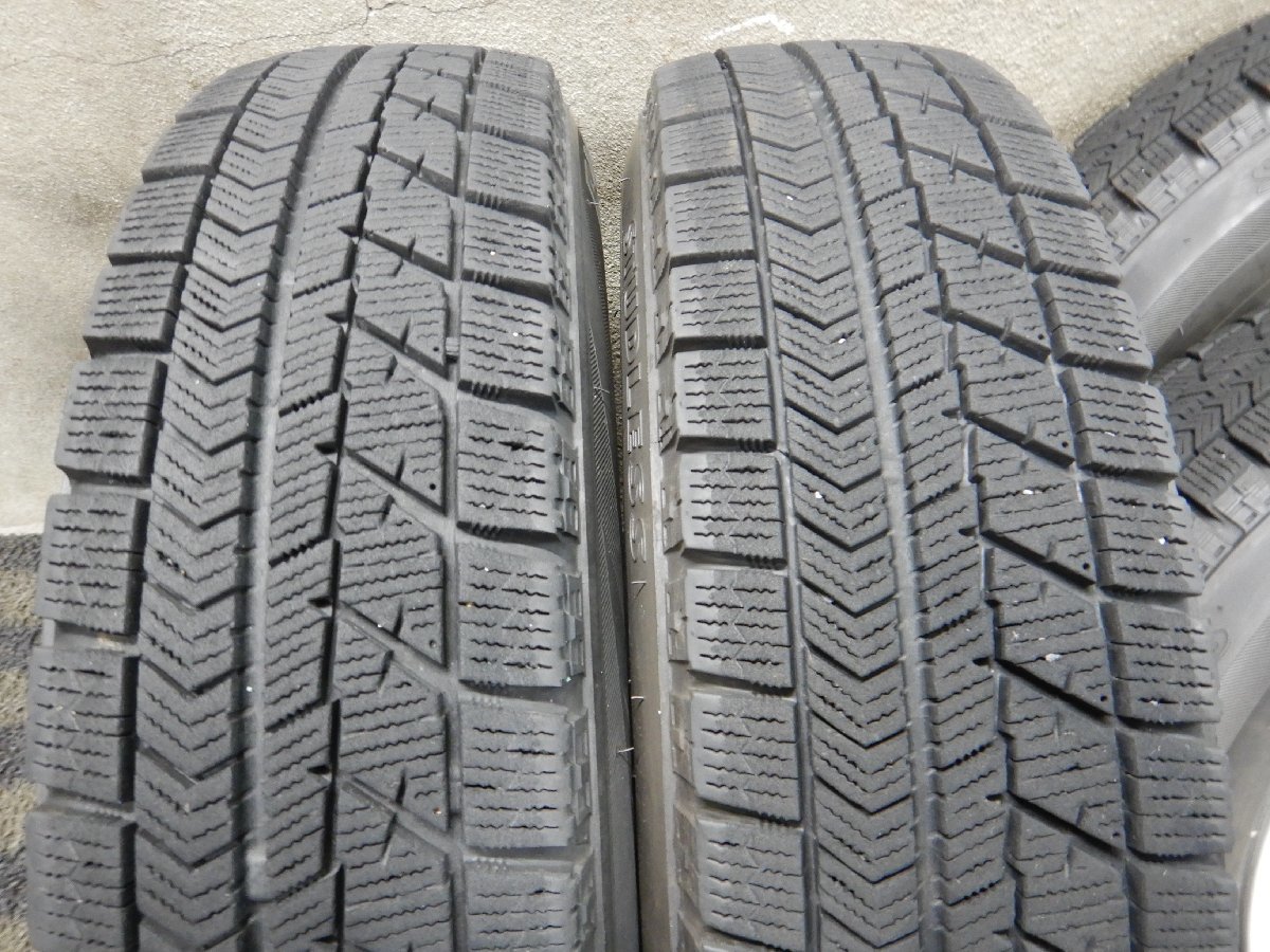 パT8477■145/80R13 BRIDGESTONE BLIZZAK VRX 社外 4J 4H PCD100 スタッドレス★条件付送料無料★タント ワゴンR アルト ムーヴ N-BOX_画像8