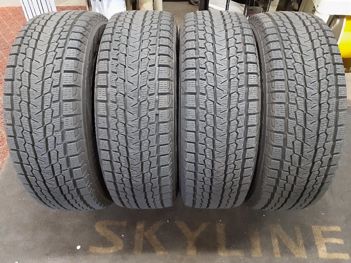 CF3325■225/65R17 102Q　4本価格　YOKOHAMA ICEGUARD G075　送料無料 冬 ’17年 エクストレイル デリカD5 CX5 CX8 ハリアー RAV4 CR-V_画像1