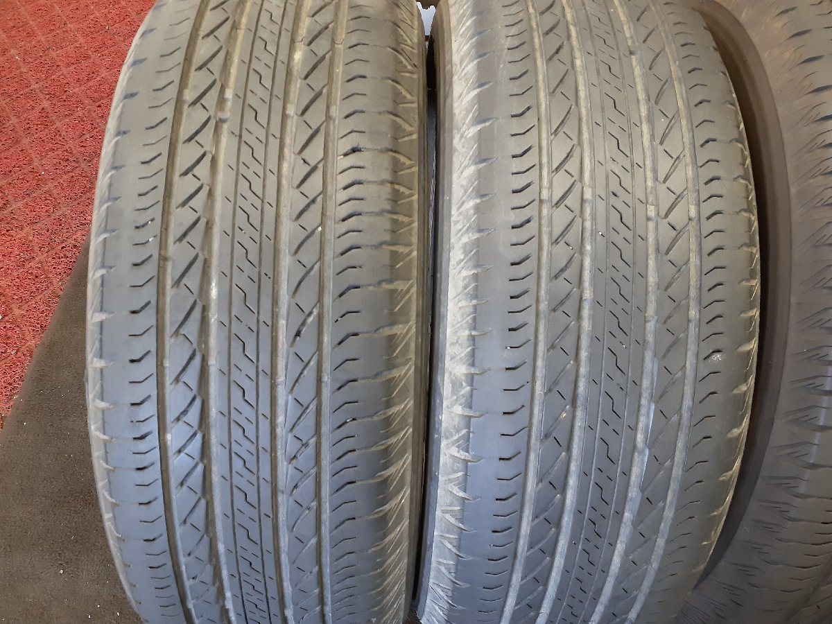 パF3910■225/65R17 102H　4本価格　BRIDGESTONE DUELER H/L 850　送料無料 夏 エクストレイル デリカD5 CX5 8 ハリアー RAV4 CR-V_画像2