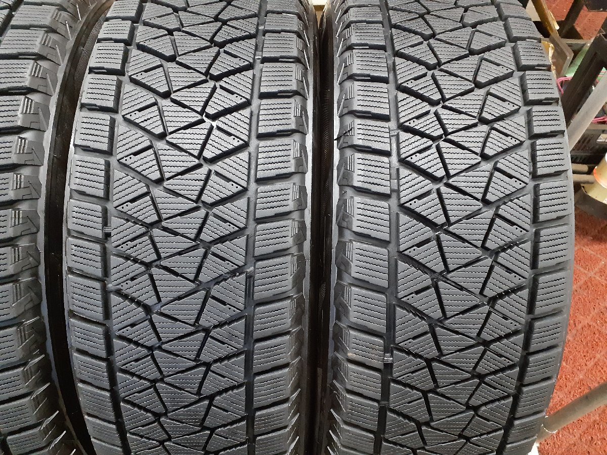 パF2555■225/65R17 102Q　4本価格　BRIDGESTONE BLIZZAK DM-V2　送料無料 冬 エクストレイル デリカD5 CX5 CX8 ハリアー RAV4_画像3