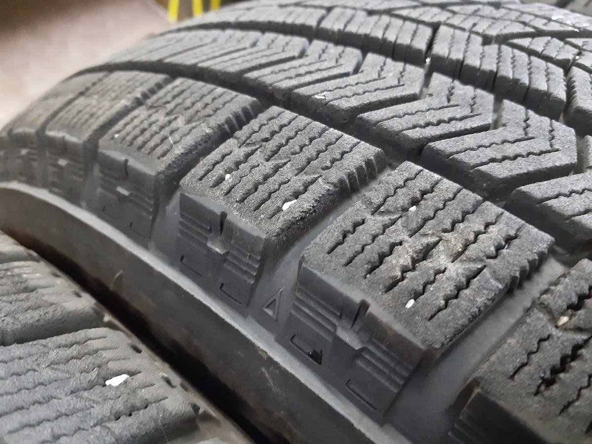 パF4633■155/65R14 75Q　4本価格　BRIDGESTONE BLIZZAK VRX　送料無料 冬 ’19年 8分山 ワゴンR ムーブ デイズ パレット タント N-BOX_画像7