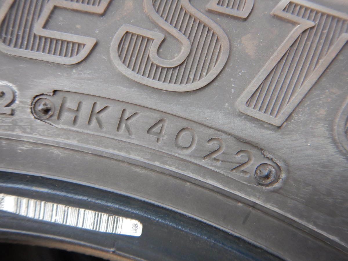 4本価格★パT8531■215/70R17.5 118/116L LT BRIDGESTONE BLIZZAK W979 2022年 スタッドレス★条件付送料無料★地山 トラック キャンター_画像8