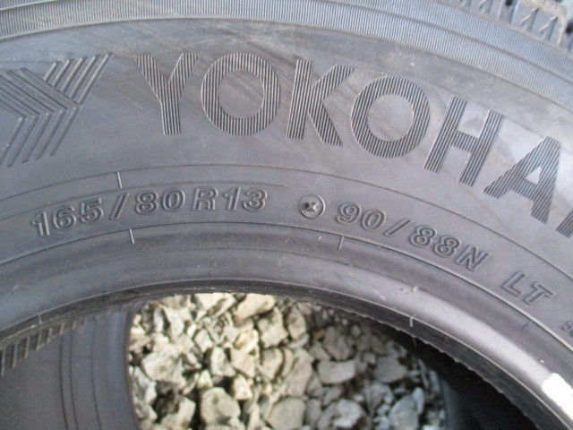 CF311②■165/80R13 90/88N LT　２本のみ　YOKOHAMA iceGUARD iG91　2015年製造　新品　激安 送料無料 即納　サクシード プロボックス_画像5