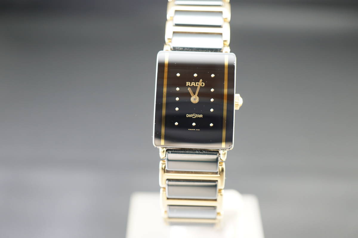 良品♪【B11/20-Y AF55】☆RADO/ラドー ダイヤスター セラミック