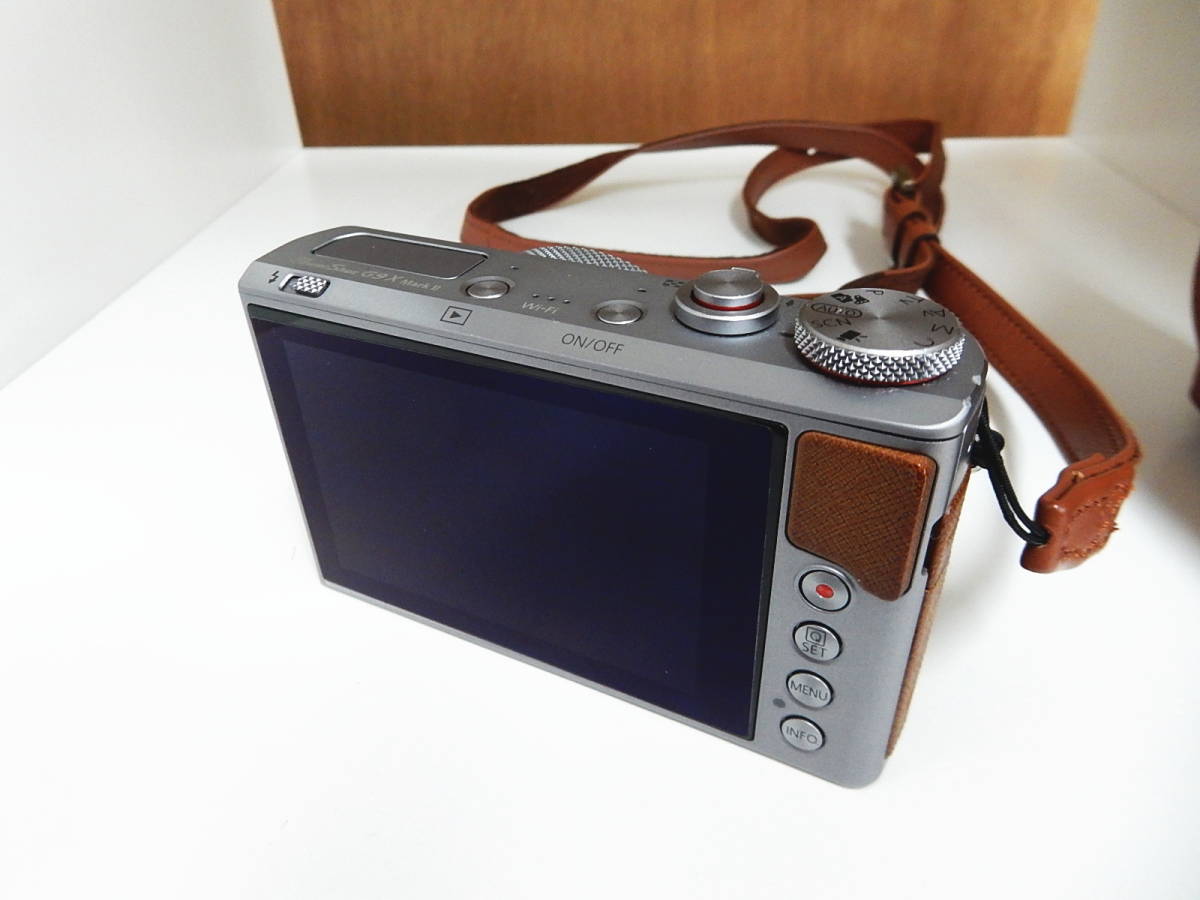 Canon キヤノン PowerShot G9X デジタルカメラ　ケース付き_画像4