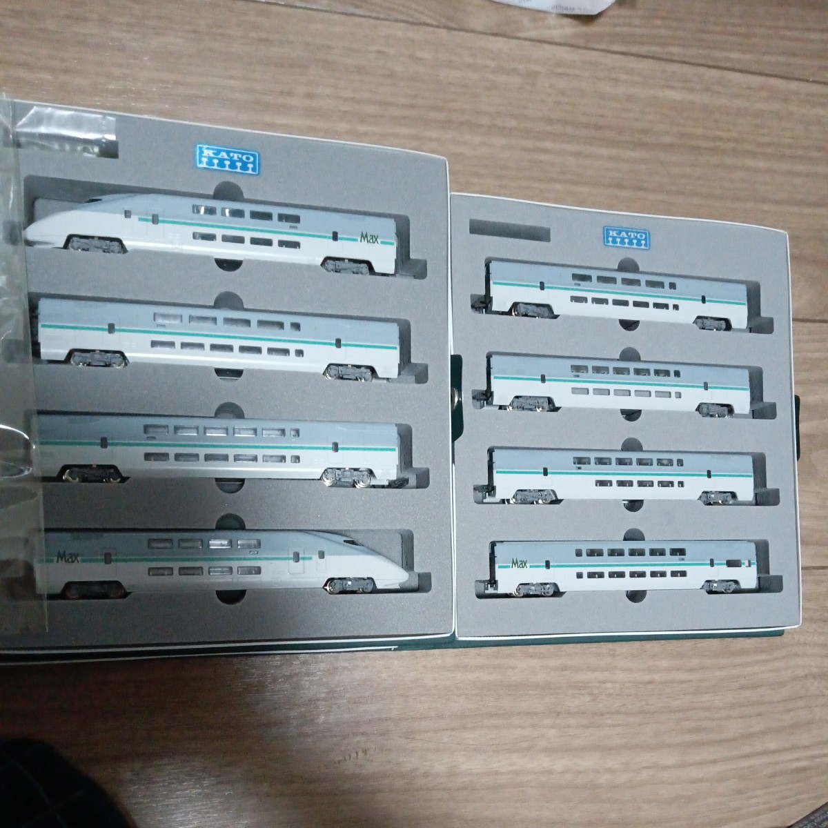 Max E1系 KATO カトー 鉄道模型 上越 新幹線 10-341 10-340 基本セット　増結セット　動力ライト確認済_画像1