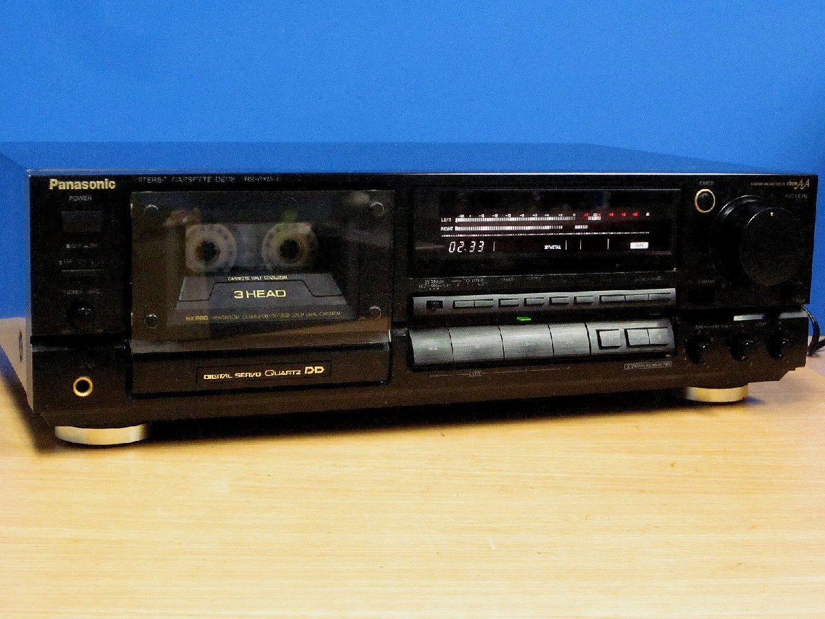 Panasonic☆良品 メンテ済 動作良好☆高音質 3ヘッドカセット Panasonic☆良品 メンテ済 動作良好☆高音質 3ヘッドカセット