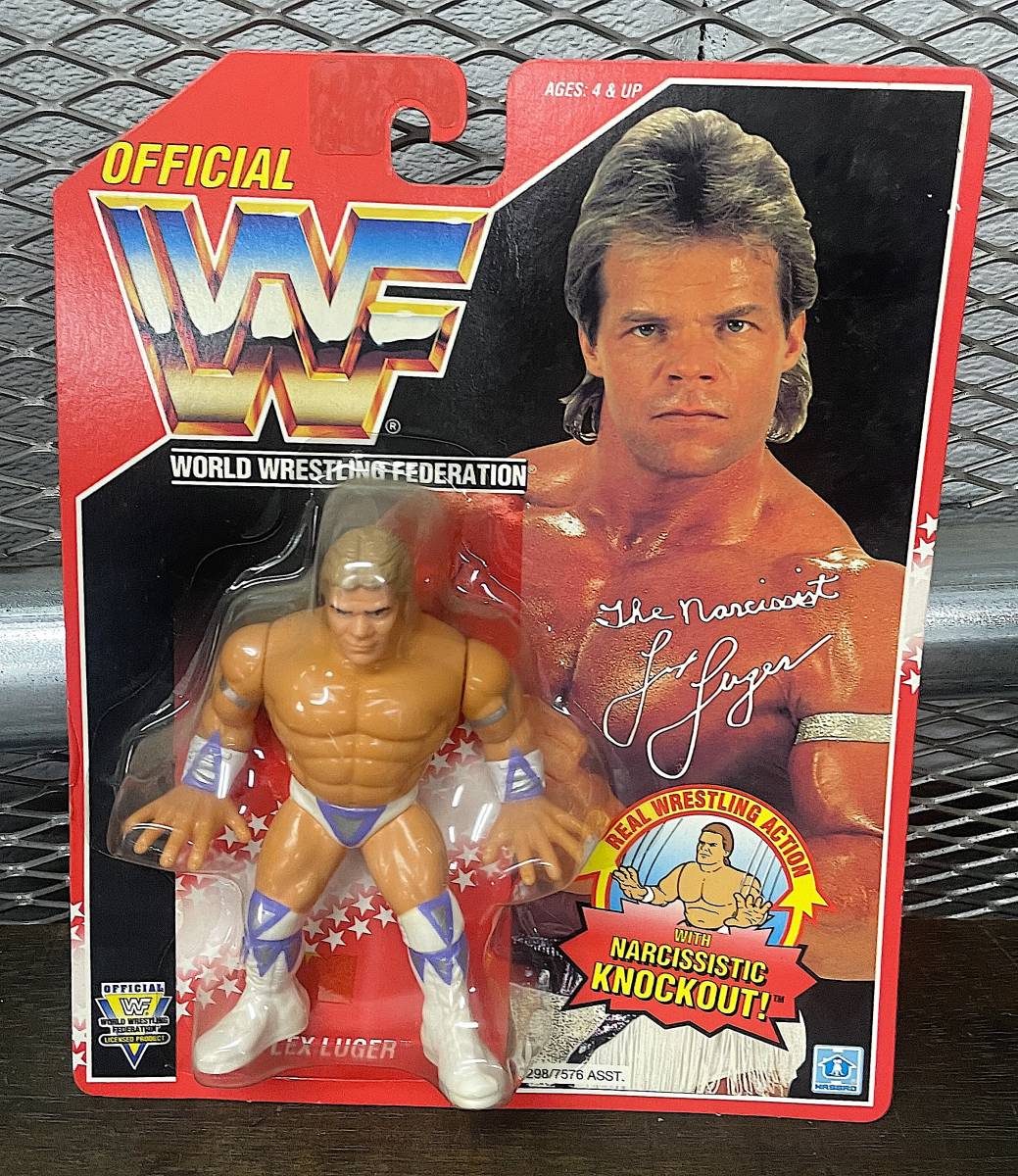 即決 レア ハズブロ HASBRO WWF フィギュア レックスルガー 1993 レッドカード GALOOB WCW WWE ホーガンアルティメットウォリアー サベージ_画像1