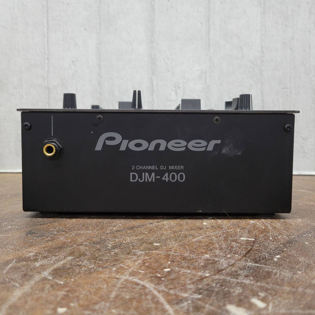 1スタ☆Pioneer/パイオニア DJミキサー DJM-400 2008年製 音響機器 元箱/取説有 通電確認済 現状扱い 菊TK_画像7