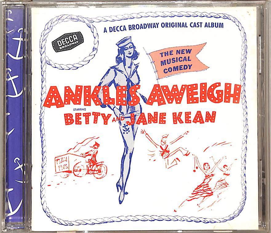 D00147350/CD/Betty Kean Jane Kean Lew Parker Mark Dawson Gabriel Dell Betty George「Ankles Aweigh」_画像1