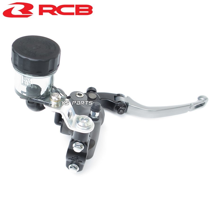 レーシングボーイ(RCB)鍛造ラジアルマスターシリンダー17mm TZR125/TZR250/FZR250/SR400/SR500/SRX400/XJR1300等[ブレーキスイッチ付]_画像2