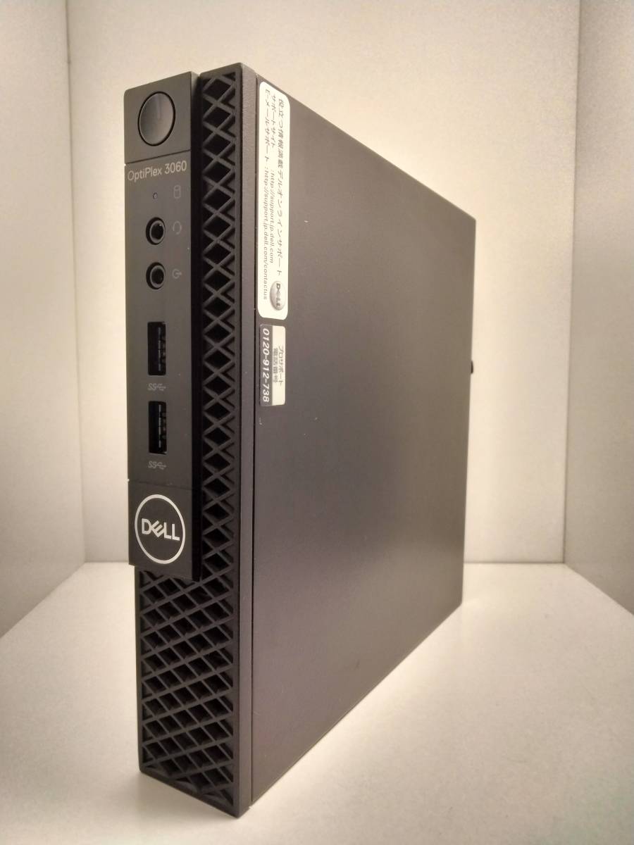 第８世代 Windows11 / DELL / OptiPlex 3060 Micro / Core i5 8400T / メモリー8GB / M.2 SSD 256GB + HDD 500GB _画像1