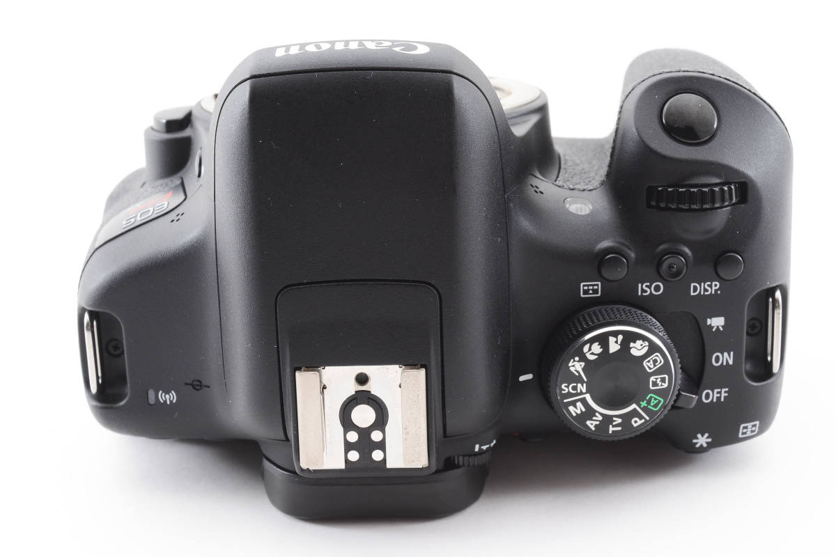 ■ ほぼ新品 ■ キャノン Canon EOS kiss X8i ダブルズームキット 2420万画素のCMOSセンサー D1208S649S1128DH C302_画像6