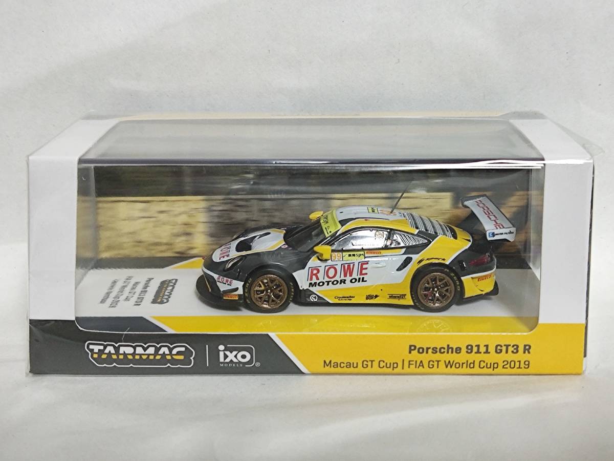 Tarmac Works/ixo 1/64‐Porsche 911 GT3 R Macau GT Cup - FIA GT World Cup 2019 /ターマック ワークス/イクソ/ポルシェ_画像1