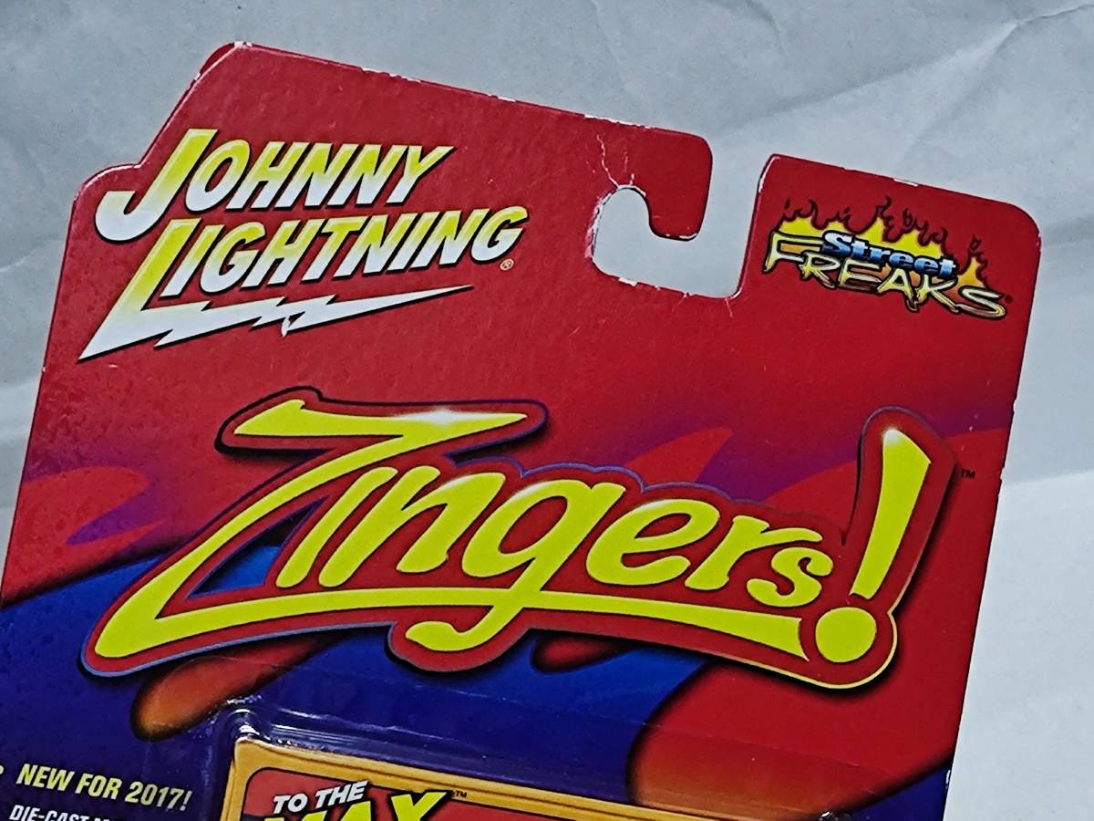 JOHNNY LIGHTNING Zingers!‐1964 Dodge 330 Red /Zinger/ジンガーズ/ダッジ/HOT ROD/ホットロッド/マッスルカー/Gasser/レア_画像8
