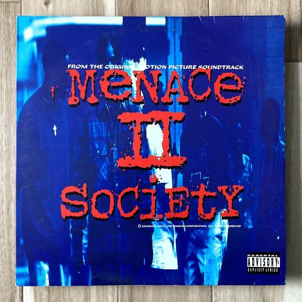 【UK盤/2LP】O.S.T. / Menace II Society ■ Jive / HIP 137 / Pete Rock & C.L. Smooth / Boogie Down Productions / ヒップホップ_画像1