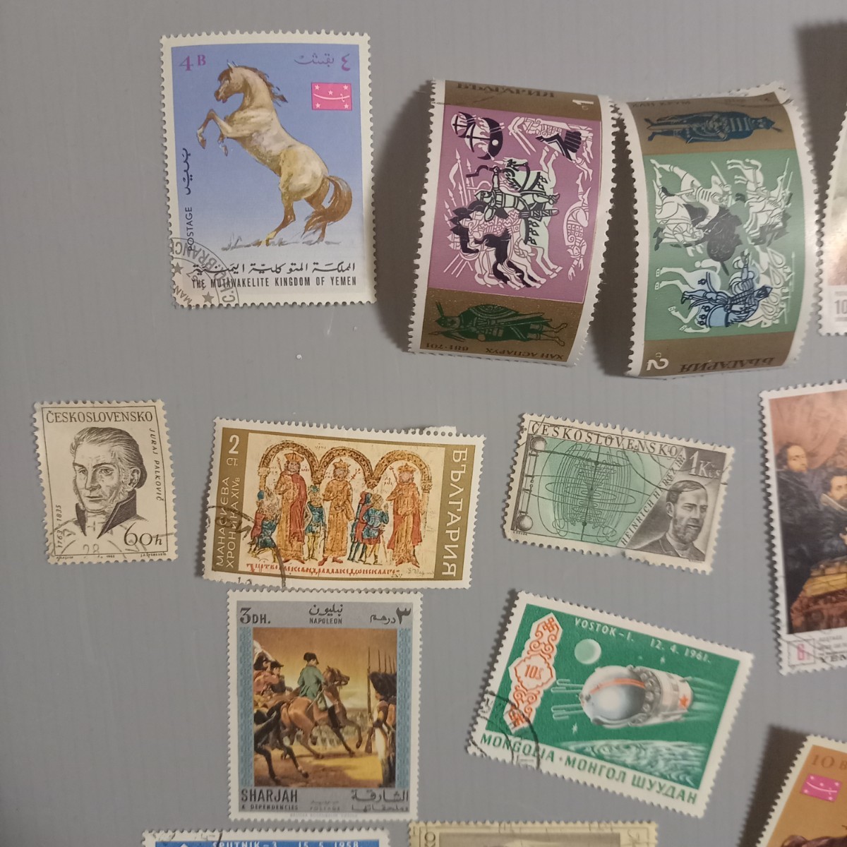 【 海外切手 】 使用済み 外国 切手 21枚の画像2