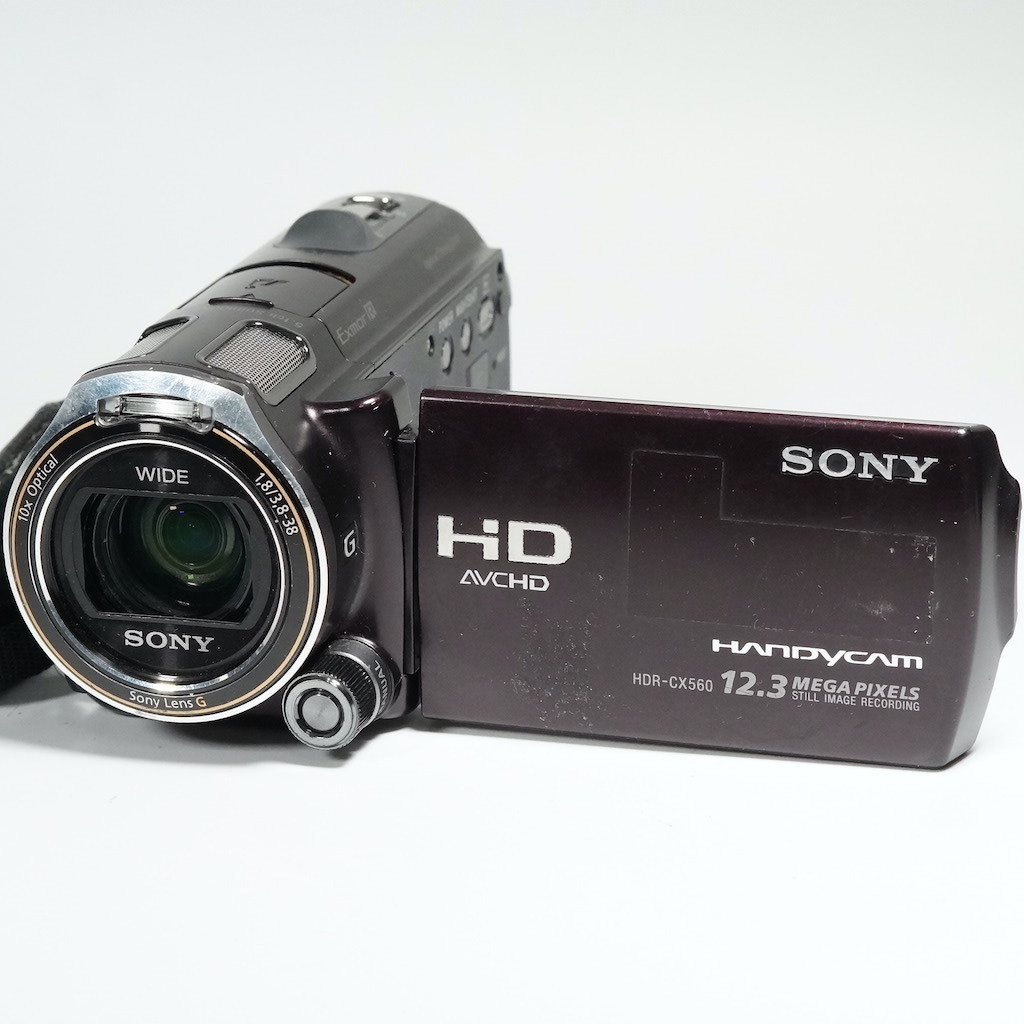 SONY ソニー HDR-CX560V ブラウン ▼9686_画像2