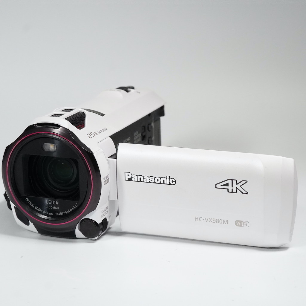 Panasonic Panasonic HC-VX980M white 1 week guarantee /9596