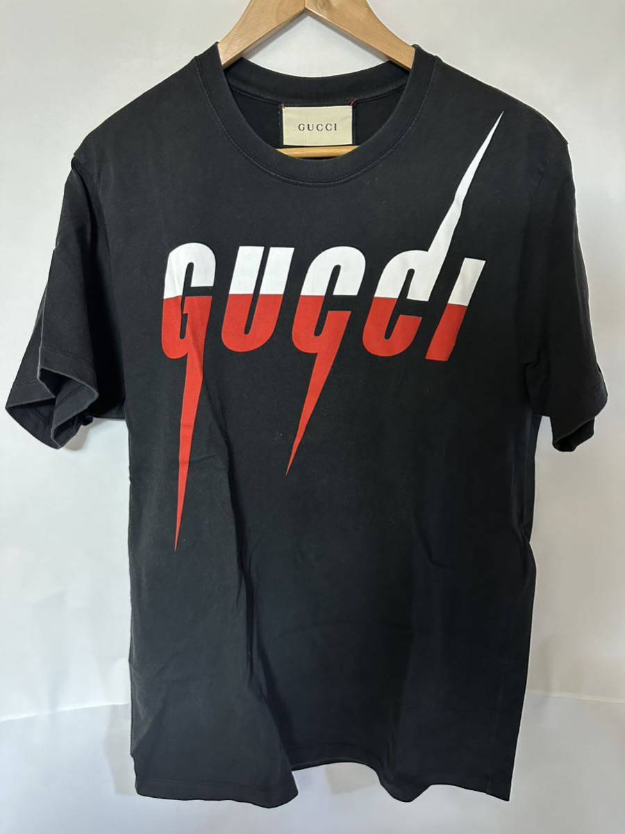 GUCCI グッチ ブレード Tシャツ ブラック _画像1