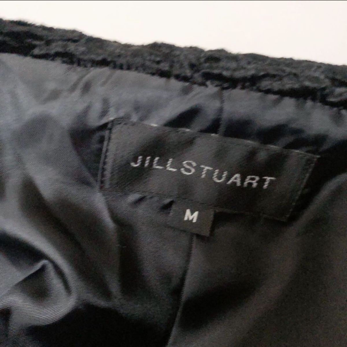 JILLSTUART ジルスチュアート ウエストリボン ウール コート グレー ロングコート