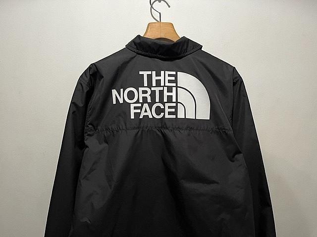 新品 正規品 USA限定 日本未発売 The North Face ノースフェイス バックロゴ ナイロンジャケット US-M ブラック_画像2
