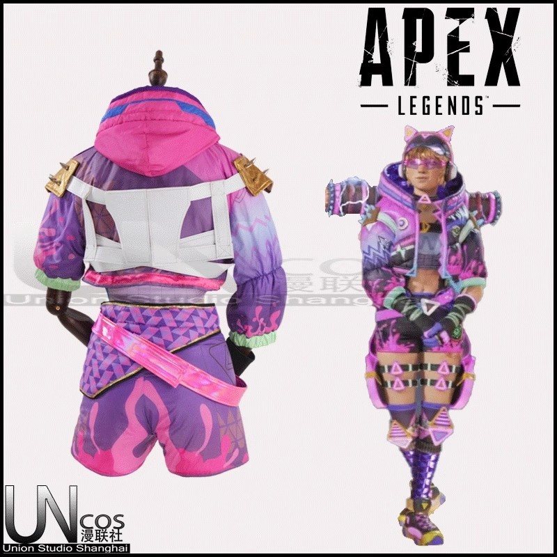Apex エーペックスレジェンズ 華森 かわいい子猫 コスプレ衣装 Apex エーペックスレジェンズ 華森 かわいい子猫 コスプレ衣装