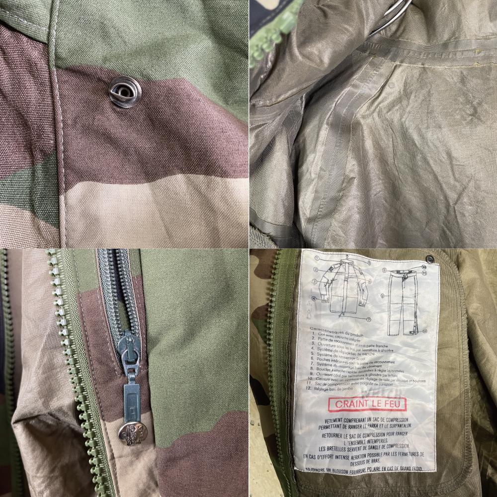 AY40 フランス軍 本物 CCE カモゴアテックス ジャケット GORETEX_画像5