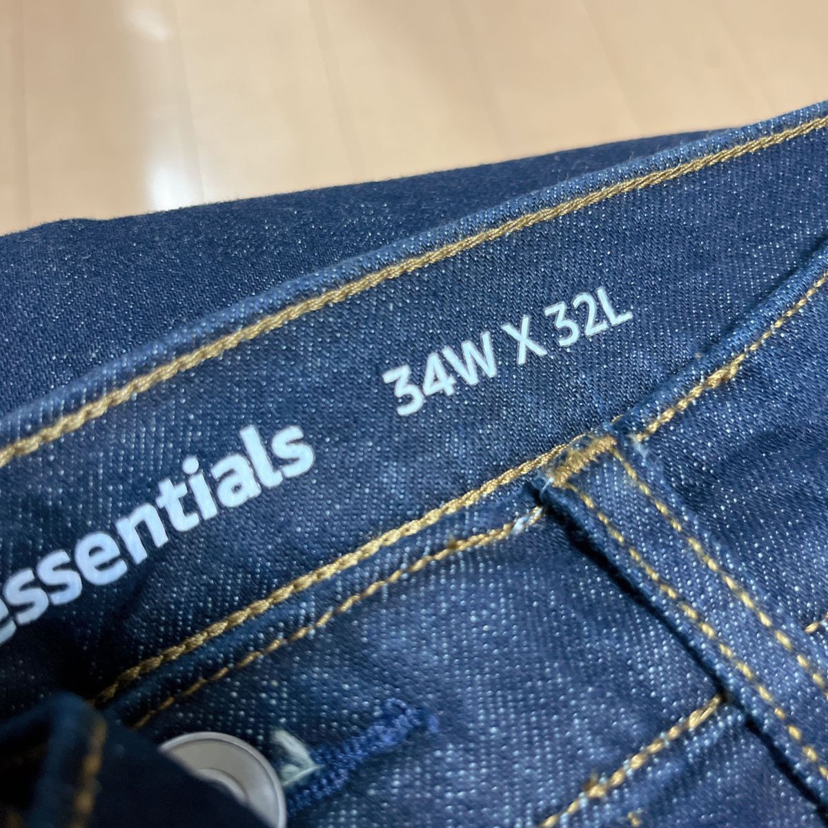 Amazon Essentials ブーツカットジーンズ スリムフィット ストレッチ メンズ W34 L32 リンス ビンテージ