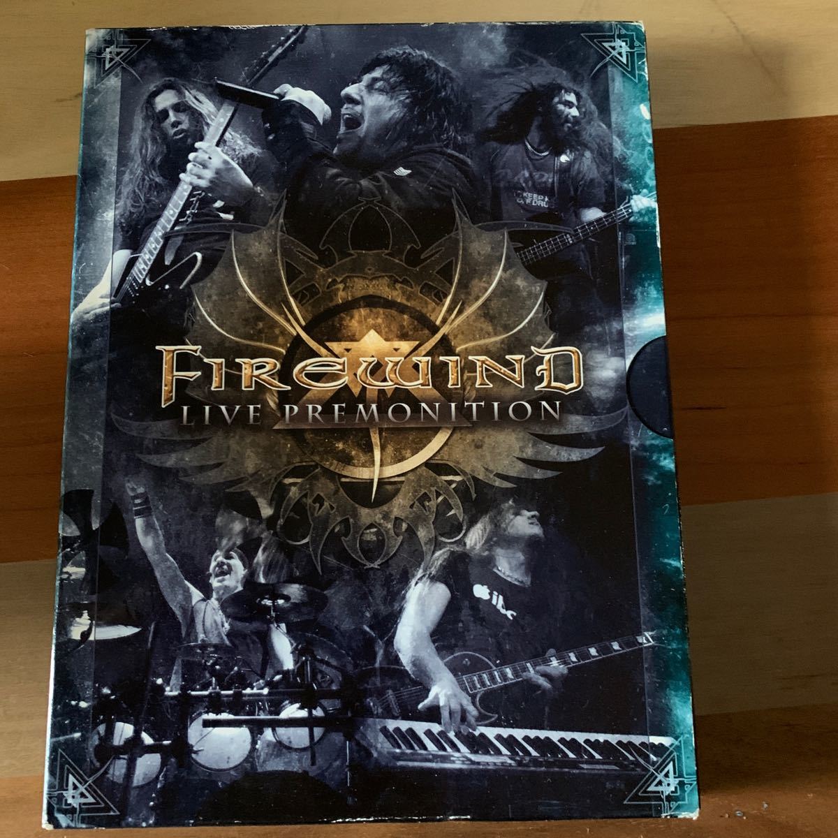 輸入中古DVD＋2CD：FIREWINDファイアウインド　live premonition ガスG（オジーオズボーン_画像1