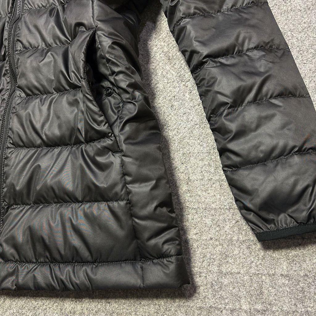 L размер * новый товар Adidas пуховик bench пальто чёрный легкий пуховик adidas защищающий от холода женский down Parker GH590
