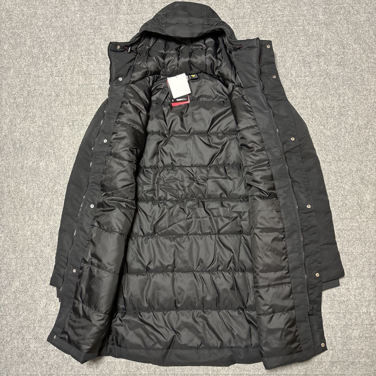 XLサイズ相当 ★新品 PUMA Ferrari Padded Jacket プーマ フェラーリ パデッド 中綿 ジャケット エコダウン 黒 ベンチコート 531637-01 LL_画像5