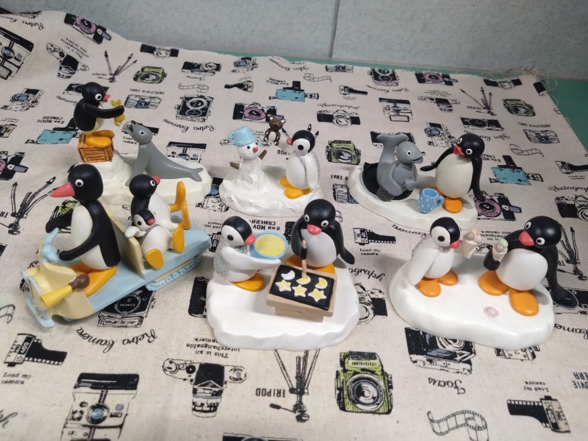 ○ ピングーPingu ポリレジンフィギュアマスコットクッキー作り ○ ピングーPingu ポリレジンフィギュアマスコットクッキー作り