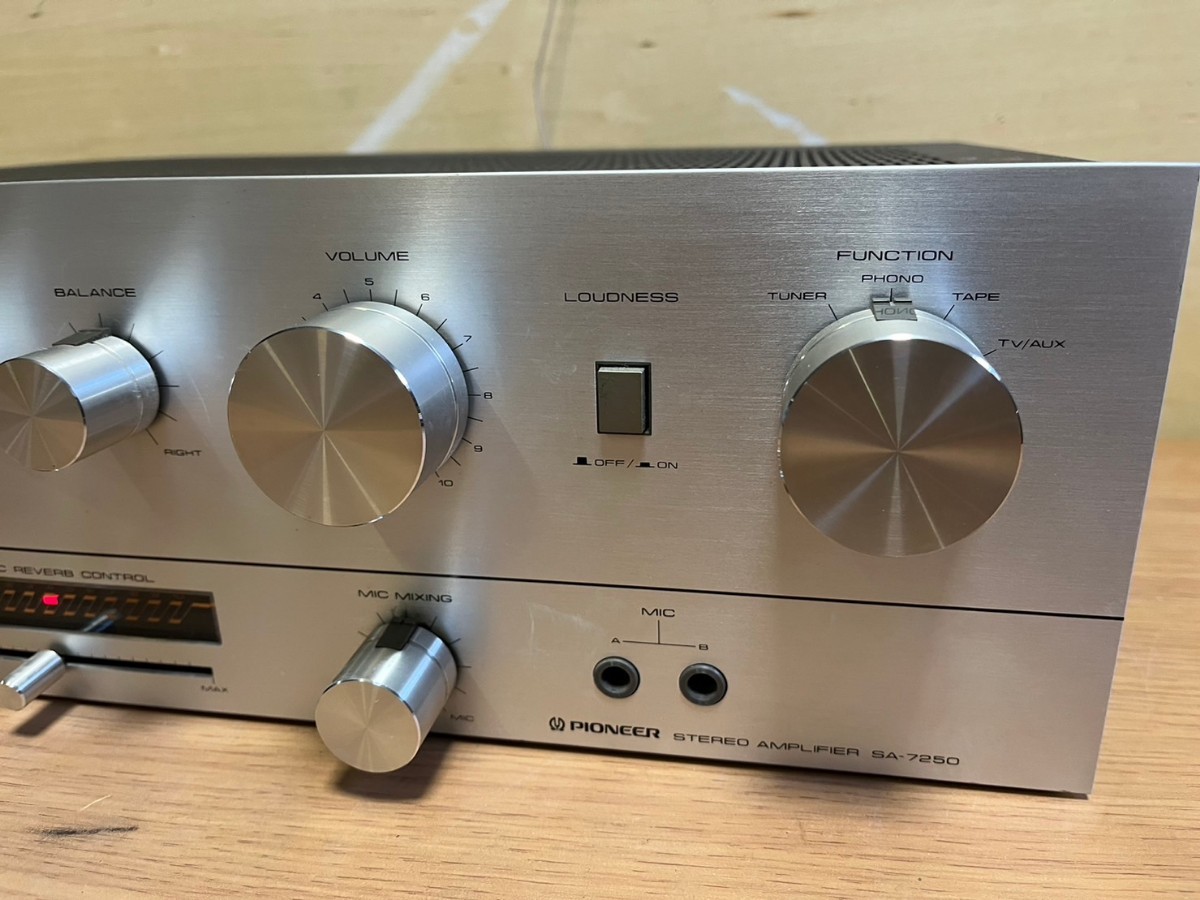 ○ Pioneer パイオニア ステレオ アンプ SA-7250 STEREO ○ Pioneer パイオニア ステレオ アンプ SA-7250 STEREO