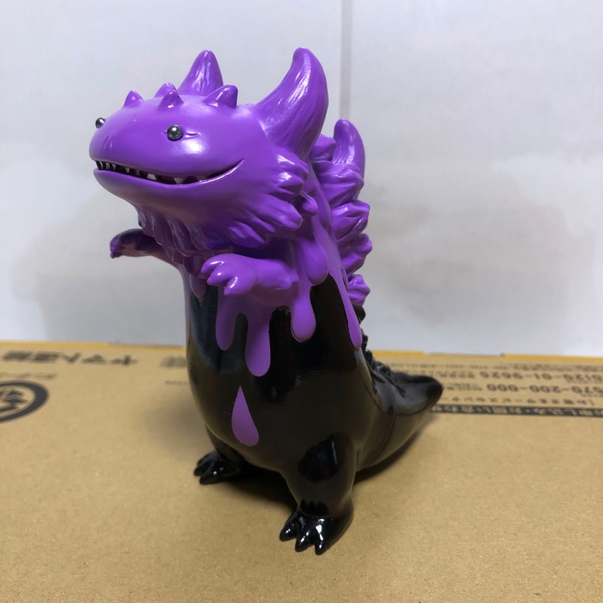 SHOKO NAKAZAWA  ナカザワショーコ　RANGERON ランジロン　紫黒　山椒魚怪獣　T9G  ソフビ　フィギュア