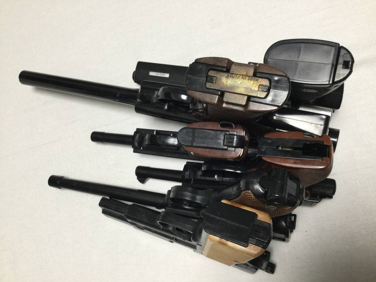 【ジャンク】 MATSUSHIRO AUTOMAG CUSTOM ＆ マルイ製 H&K MK23 ＆ ワルサー P38 等々まとめて6点_画像8