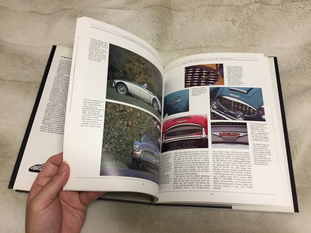 【洋書】「Original Austin-Healey：The Restorer’s Guide to 100, 100-Six and 3000」大判本 解説書 オースチンヒーレー _画像9