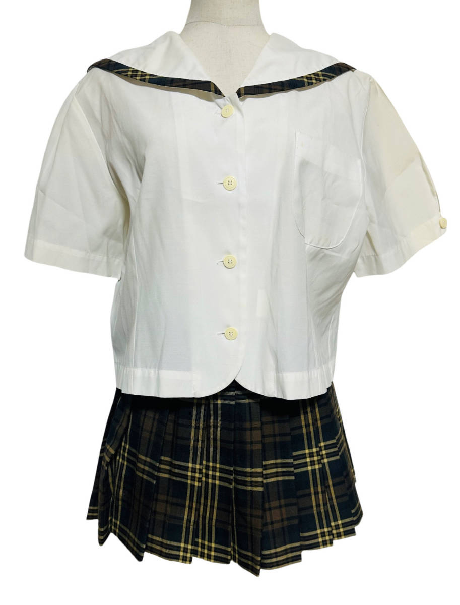 大阪府立住吉商業高等学校 / 制服 / 卒業生保管品/ 指定品 / セーラー / スカート //_画像1